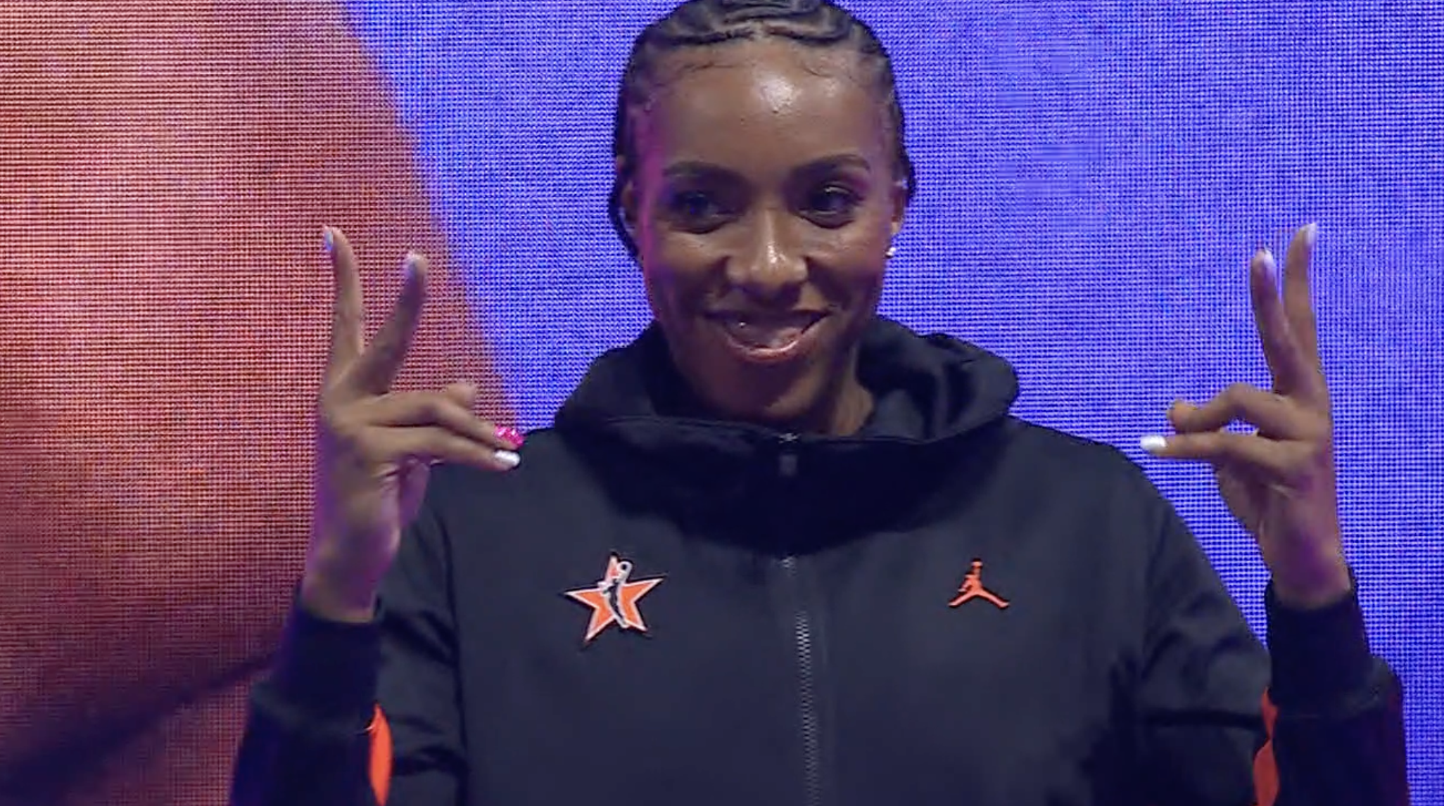 Kayla Thornton Introduced as 2025 WNBA All-Star